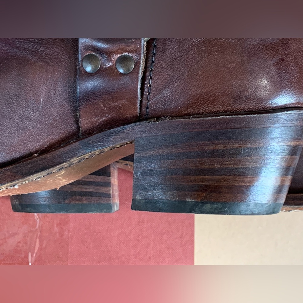 Women’s Frye 150 Anniversary Americana Harness Boots size 7.5 - Picture 12 of 13